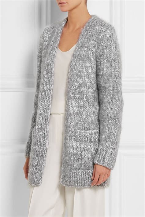 michael michael kors cable knit oversized cardigan|Michael Kors long cardigan sweater.